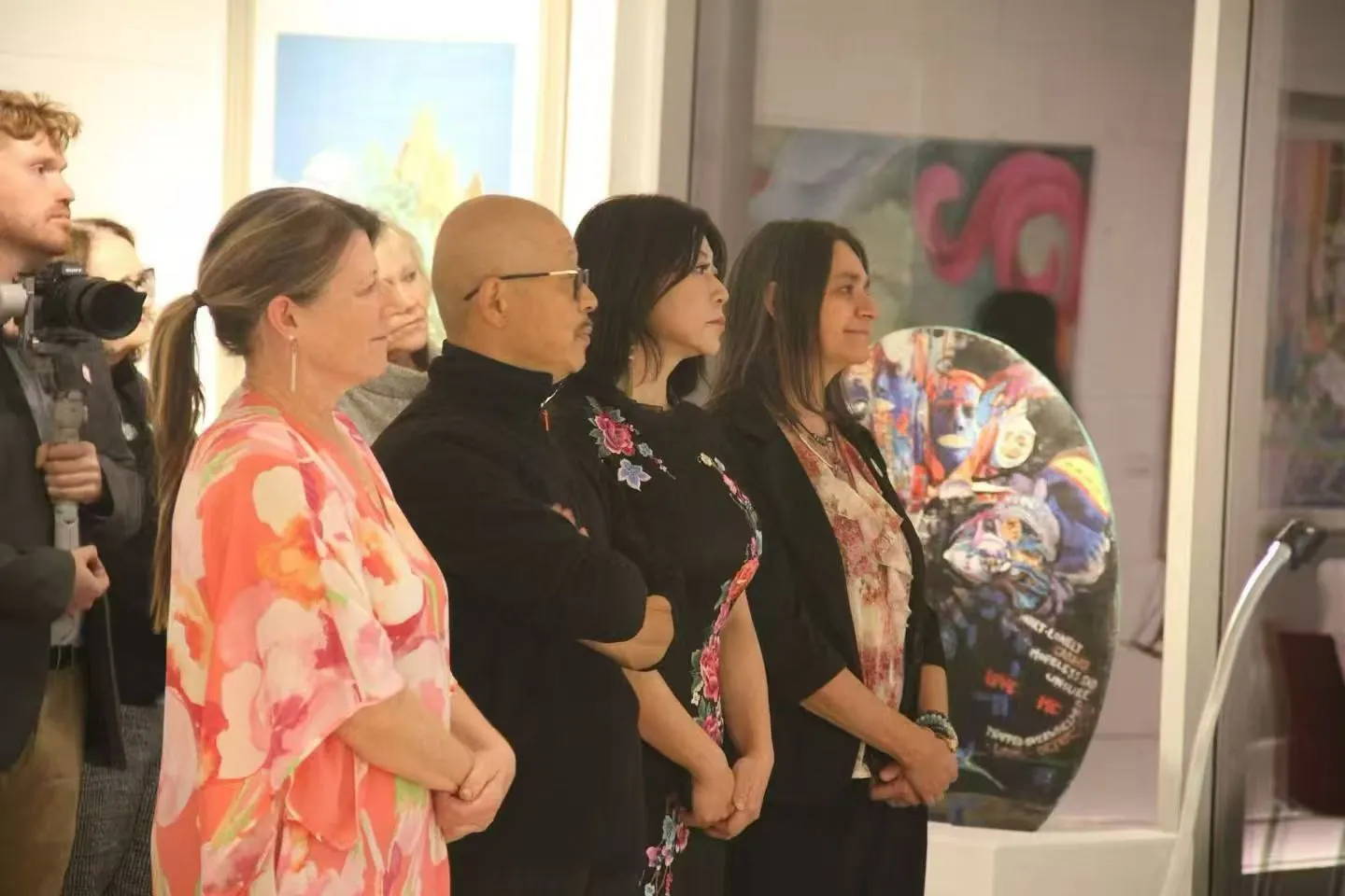 Guests listening during the opening remarks